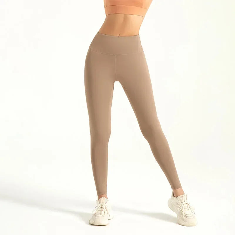 Y2K Seamless Gym Leggings S 3Xl High Waist Booty