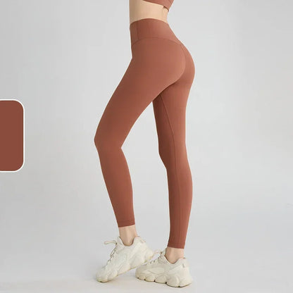 High Waist Naked Feeling Leggings Women Fitness Running Yoga