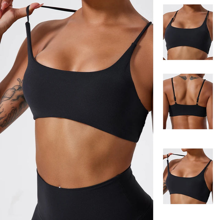 Super Soft Fabric Sexy Sports Bra Gym Top Women