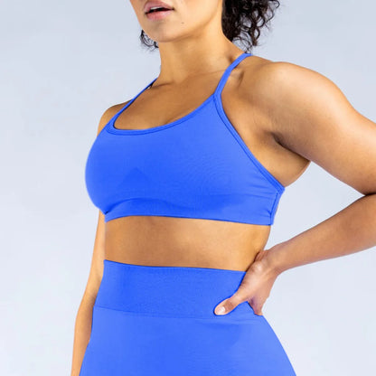 Dynamic Backless Sports Bra High Impact Fitness Underwear Back