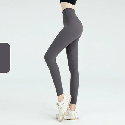 High Waist Naked Feeling Leggings Women Fitness Running Yoga