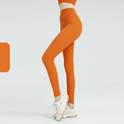 High Waist Naked Feeling Leggings Women Fitness Running Yoga