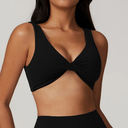 Hbc Sexy Beautiful Back Fitness Yoga Bra Cross V