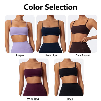 Hearuisavy High Stretch Sports Bra Gym Underwear Women Running