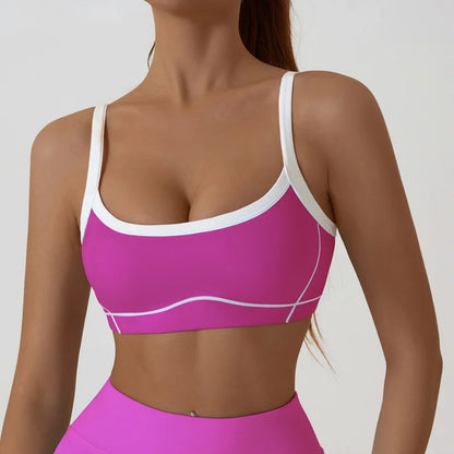 Hgc Womens Sports Bra Gym High Support Impact Push