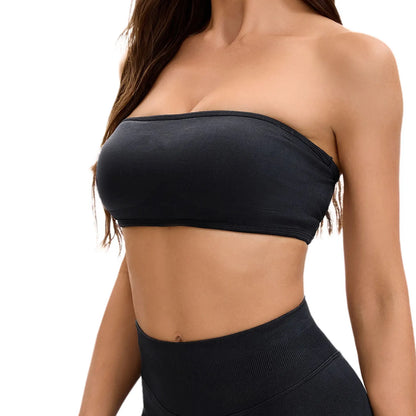 Impact Backless Bandeau Stylish Sports Bra