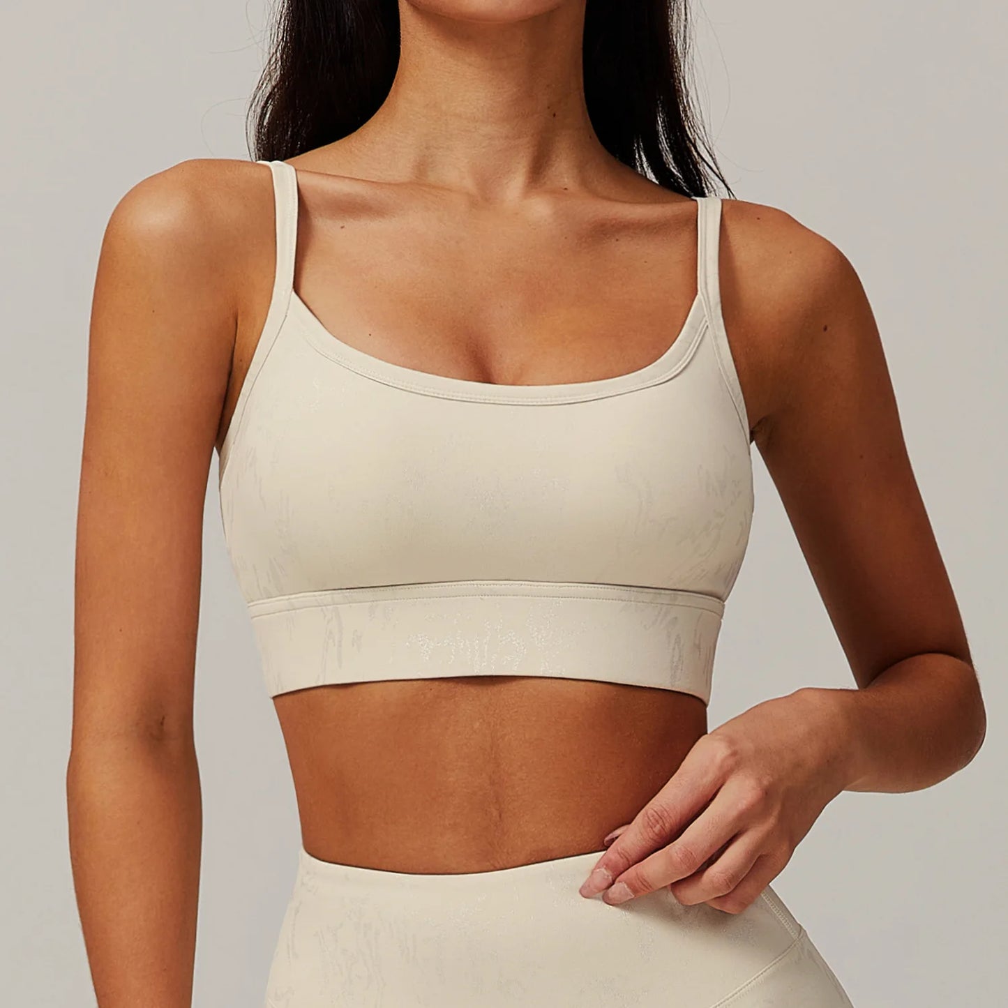 Hearuisavy Fitness Yoga Clothes Shockproof Running Bra Push Up