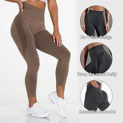 Fitness Women Lift Yoga Butt Leggings Waist Sport High
