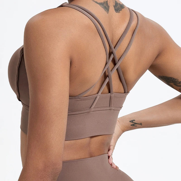 Push Up Sports Bra Gym Top Women Yoga Clothing
