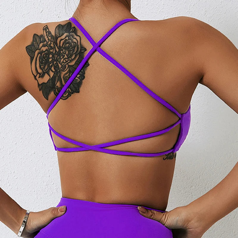 Comfort Sexy Sports Bra Gym Top Women Training Yoga