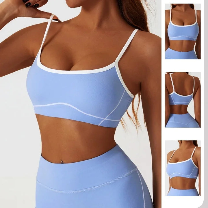 Cloud Rise Woman Sports Bra Gym Yoga Crop Top
