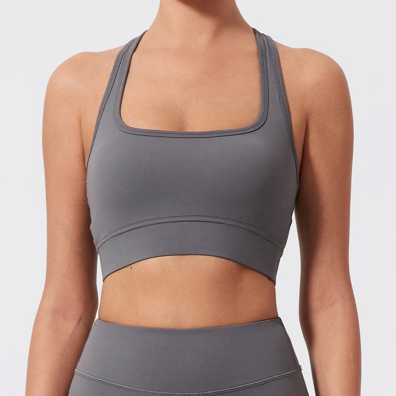 Hearuisavy Casual Yoga Vest Gym Top Female Fitness Quick