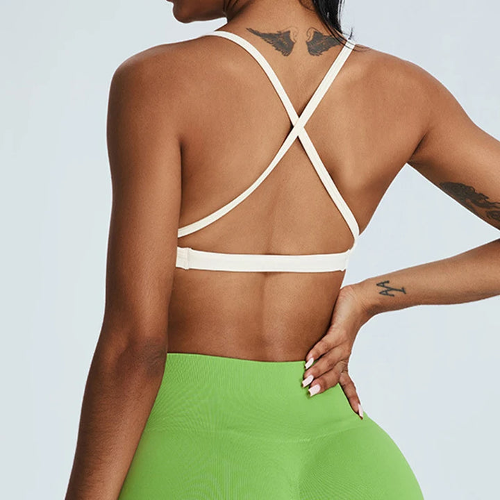 Hearuisavy Seamless Sports Bra Gym Top Women Quick Dry