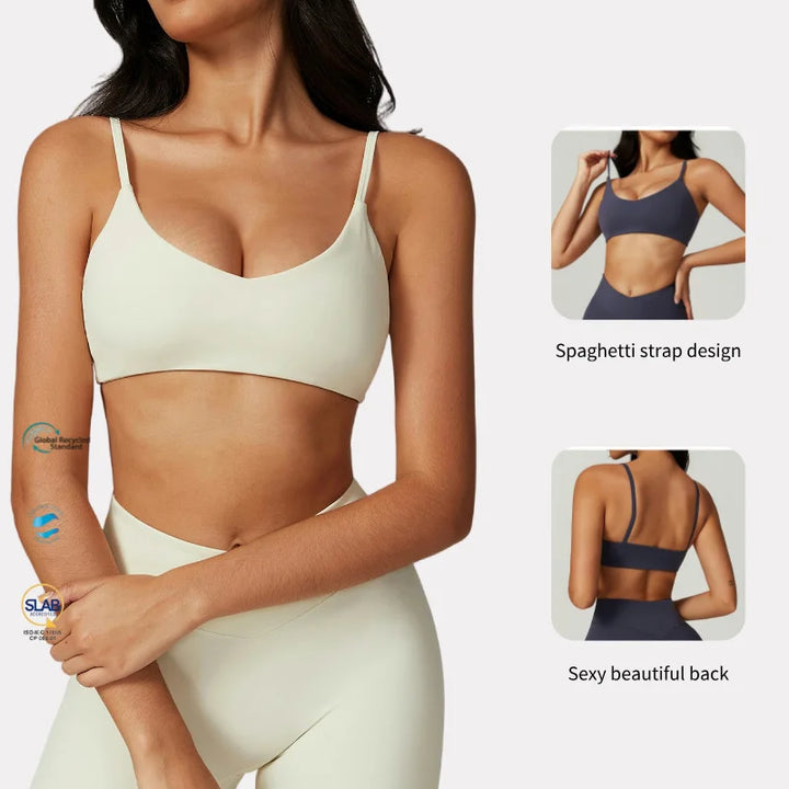 Hbc Sport Bra Fitness Top Eco Friendly Running Yoga