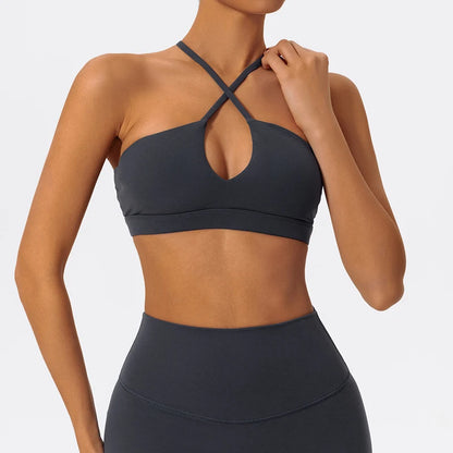 Hearuisav Ultra Soft Fabrics Casual Sports Bra Push Up