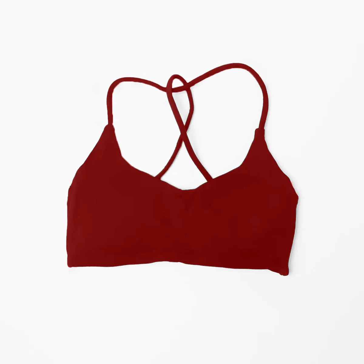 Dynamic Twist Back Bra High Support Sports Top Women