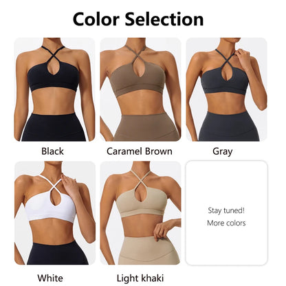 Hearuisav Ultra Soft Fabrics Casual Sports Bra Push Up