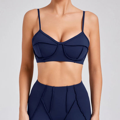 Hearuisav 2025 New Style Sports Bra Casual Gym Top