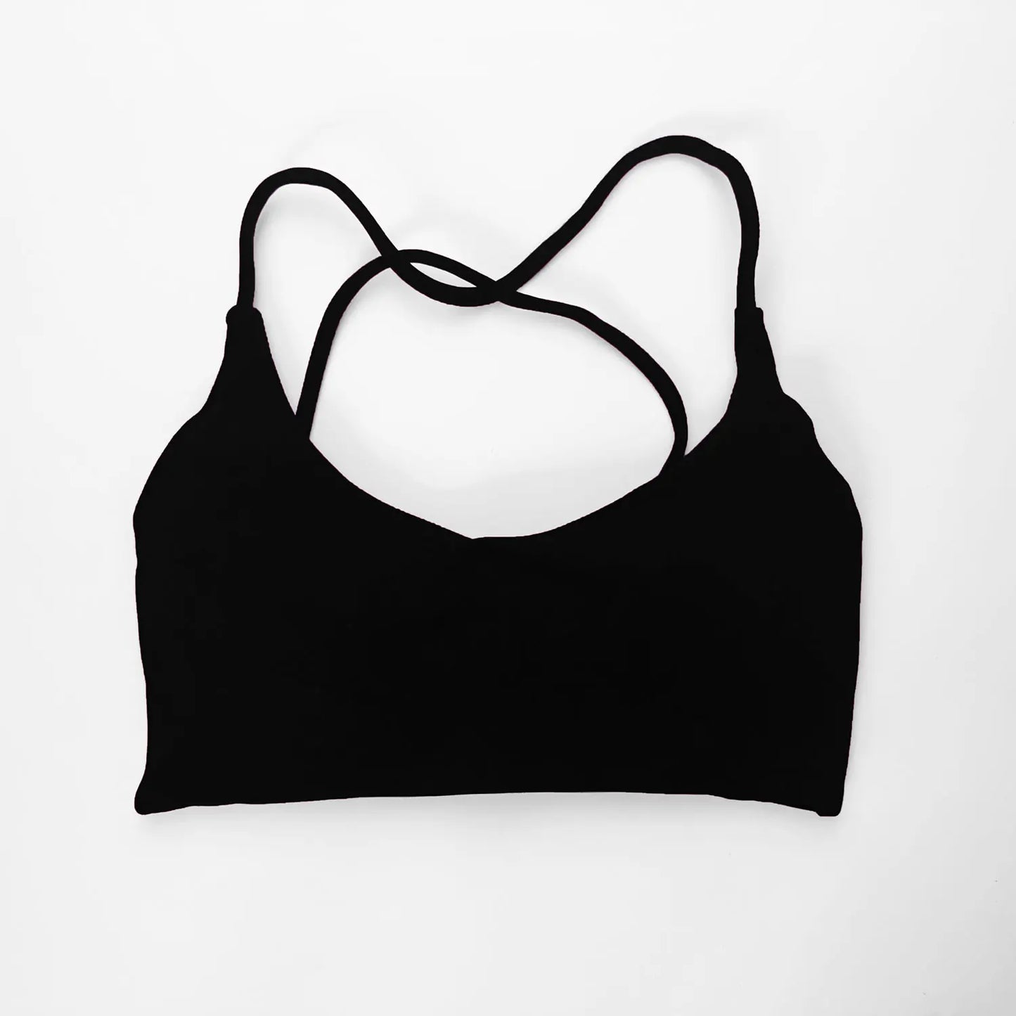 Dynamic Twist Back Bra High Support Sports Top Women