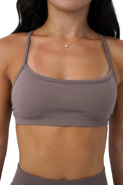 Hgc Sports Bra Seamless Yoga Top Women Fitness Article