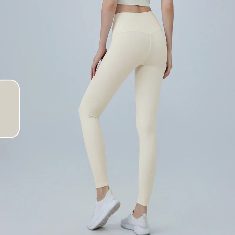 High Waist Naked Feeling Leggings Women Fitness Running Yoga