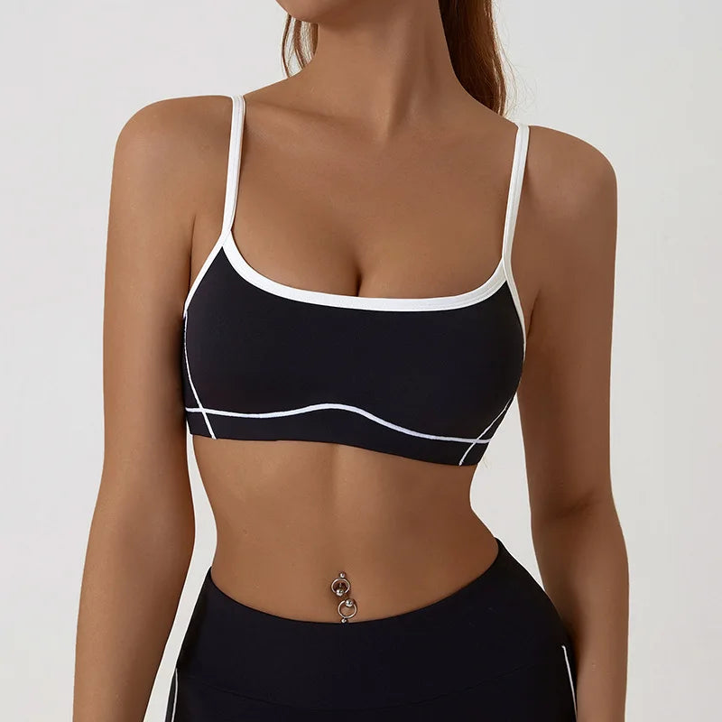 Hgc Womens Sports Bra Gym High Support Impact Push