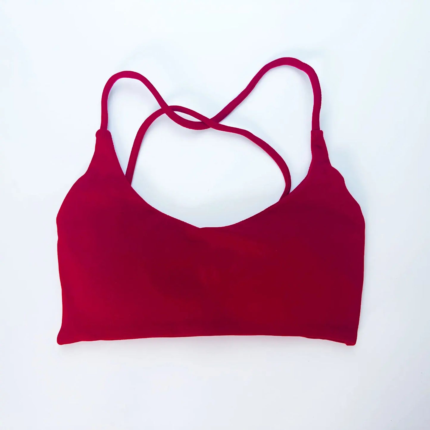 Dynamic Twist Back Bra High Support Sports Top Women