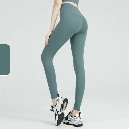 High Waist Naked Feeling Leggings Women Fitness Running Yoga