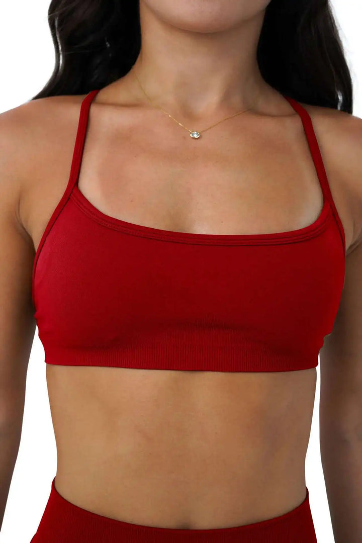 Hgc Sports Bra Seamless Yoga Top Women Fitness Article