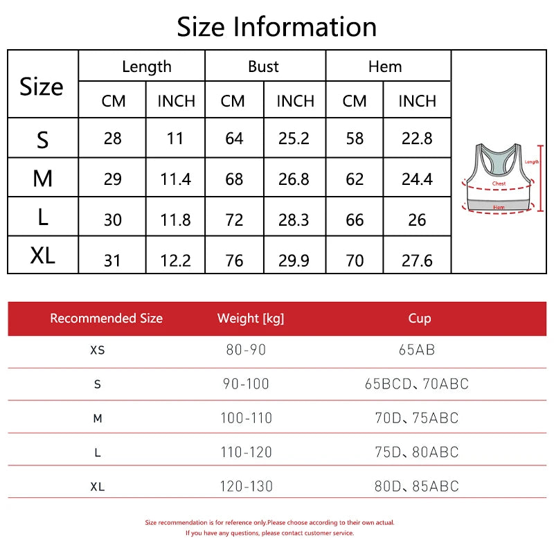 Hearuisavy High Quality Sports Bra Push Up Gym Underwear
