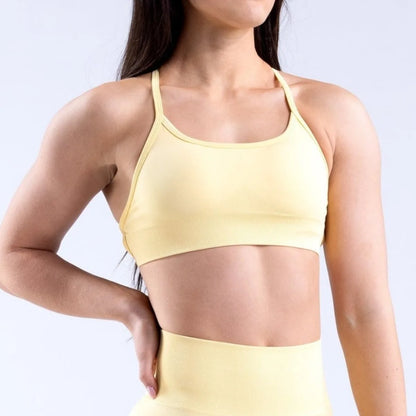 Dynamic Backless Sports Bra High Impact Fitness Underwear Back
