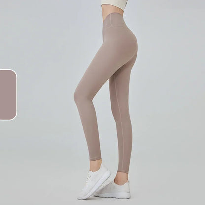 High Waist Naked Feeling Leggings Women Fitness Running Yoga