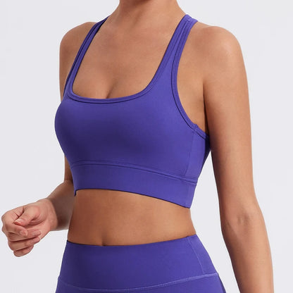 Hearuisavy Casual Yoga Vest Gym Top Female Fitness Quick