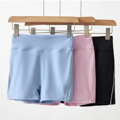 Hgc Womens Sports Shorts Gym High Waist Hip Lifting