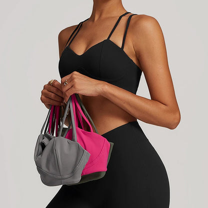 Hearuisavy Quick Dry Yoga Bra Cross Workout Brassiere Push