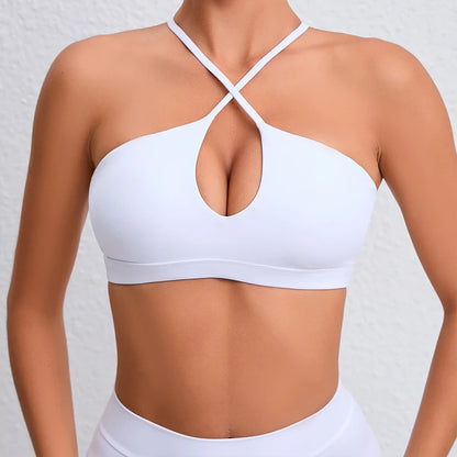 Hearuisav New Gym Top Women Training Yoga Clothes Stretch