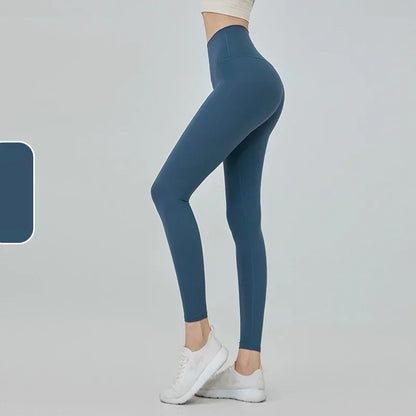 High Waist Naked Feeling Leggings Women Fitness Running Yoga
