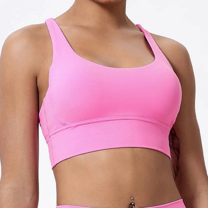 Push Up Sports Bra Gym Top Women Yoga Clothing