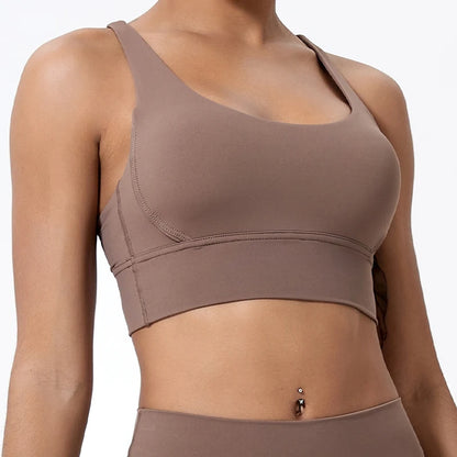 Push Up Sports Bra Gym Top Women Yoga Clothing