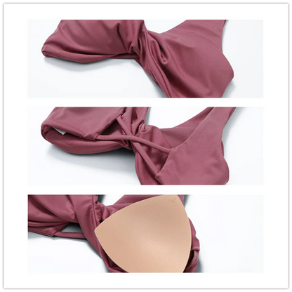 Hbc Sexy Beautiful Back Fitness Yoga Bra Cross V