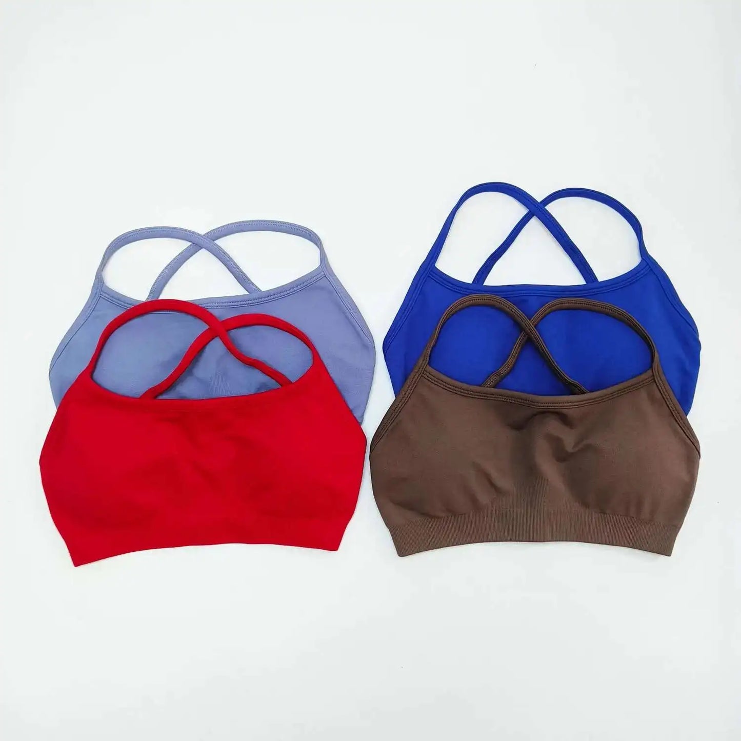 Hgc Sports Bra Seamless Yoga Top Women Fitness Article