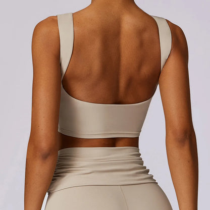 Hgc Sports Bra Gym Women High Support Impact Open