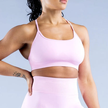 Dynamic Backless Sports Bra High Impact Fitness Underwear Back
