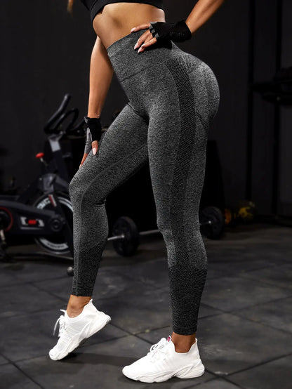 Yoga Sport Women Fitness Seamless Workout Leggings Fashion Push