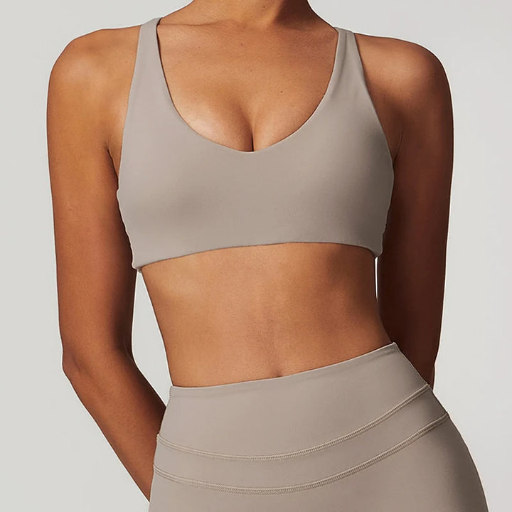 Hearuisavy Quick Dry Yoga Clothing Running Shockproof Underwear Workout