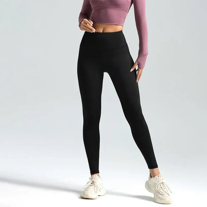Y2K Seamless Gym Leggings S 3Xl High Waist Booty