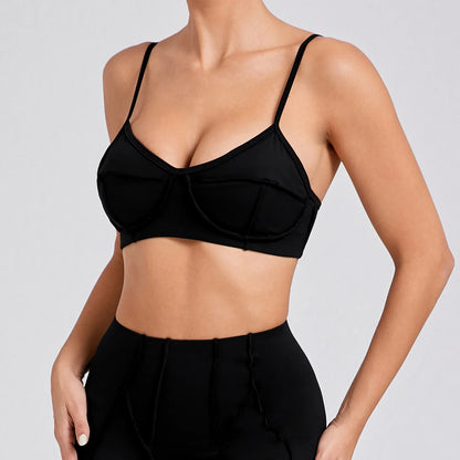 Hearuisav 2025 New Style Sports Bra Casual Gym Top